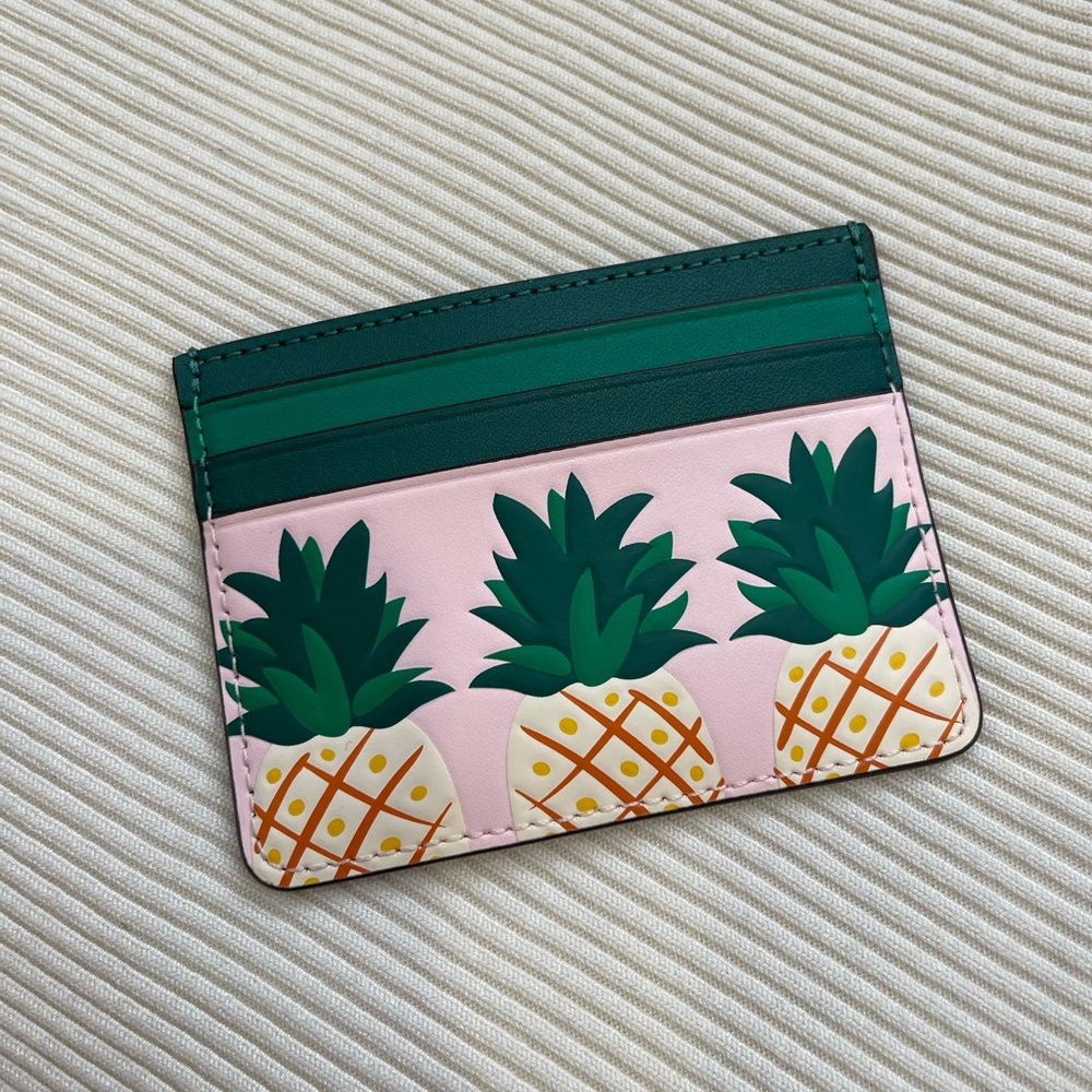 Kate Spade Pineapple Card Holder